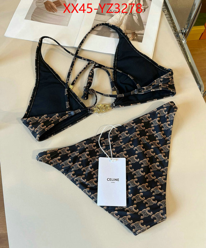 Swimsuit-Celine high quality customize ID: YZ3278 $: 45USD