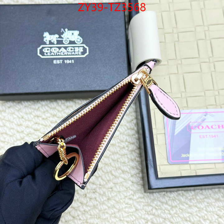 Coach Bags(4A)-Wallet high quality replica ID: TZ3568 $: 39USD,