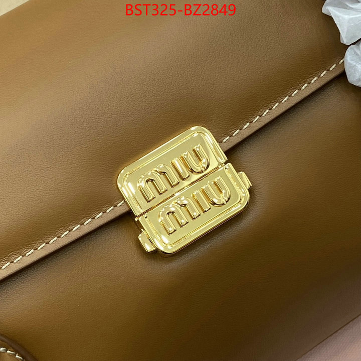 Miu Miu Bags(TOP)-Handbag- online china ID: BZ2849 $: 325USD,