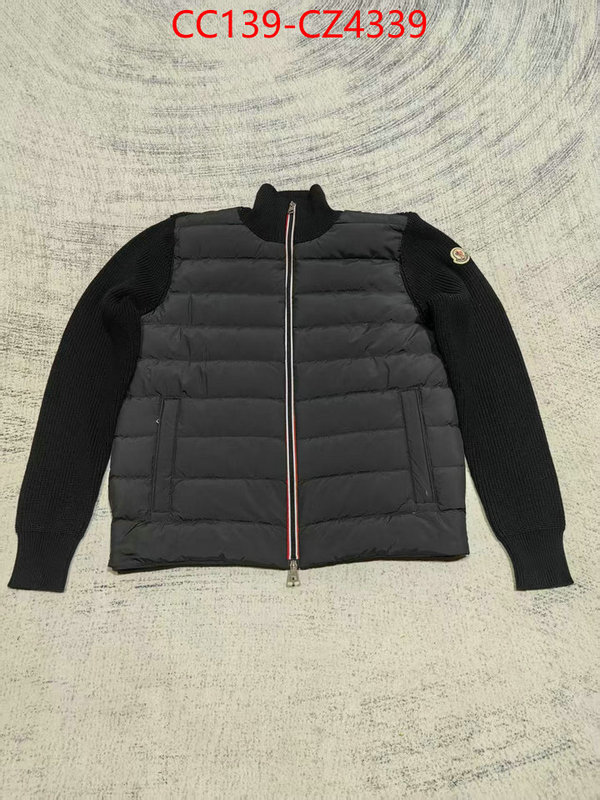 Down jacket Men-Moncler 2024 perfect replica designer ID: CZ4339 $: 139USD