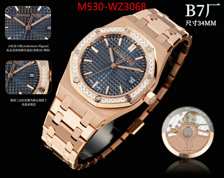 Watch(TOP)-Audemars Piguet luxury cheap replica ID: WZ3068 $: 530USD-shoes yupoo Watch(TOP)-Audemars Piguet luxury cheap replica ID: WZ3068 $: 530USD