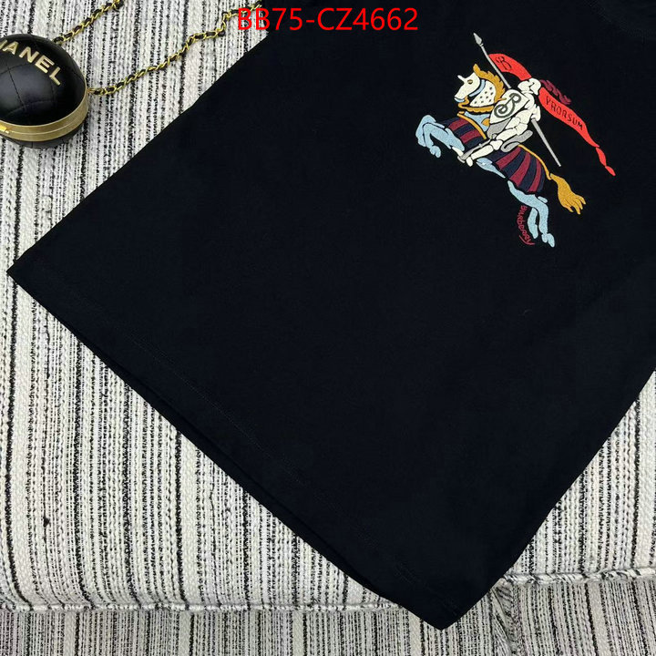 Clothing-Burberry top perfect fake ID: CZ4662 $: 75USD