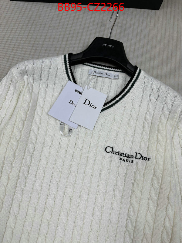 Clothing-Dior copy ID: CZ2266 $: 95USD
