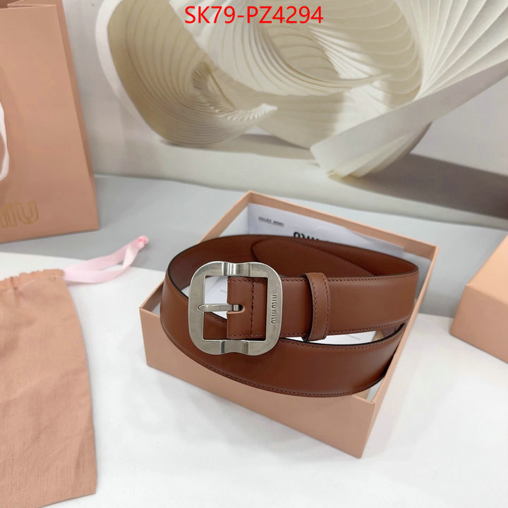 Belts-MIU MIU where can i buy ID: PZ4294 $: 79USD
