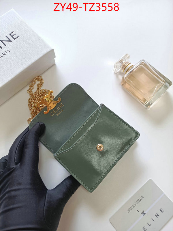CELINE Bags(4A)-Wallet designer high replica ID: TZ3558 $: 49USD,