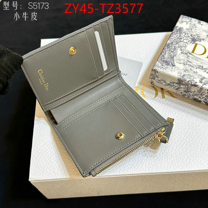 Dior Bags(4A)-Wallet- the highest quality fake ID: TZ3577 $: 45USD,