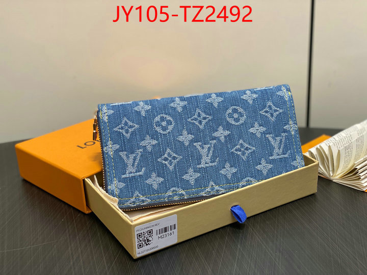 LV Bags(TOP)-Wallet perfect quality ID: TZ2492 $: 105USD,