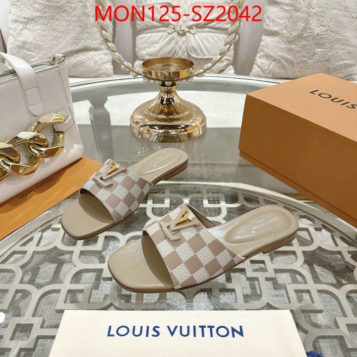 Women Shoes-LV high quality replica designer ID: SZ2042 $: 125USD