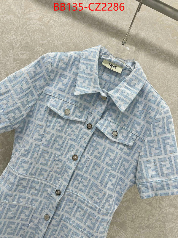 Clothing-Fendi wholesale 2024 replica ID: CZ2286 $: 135USD
