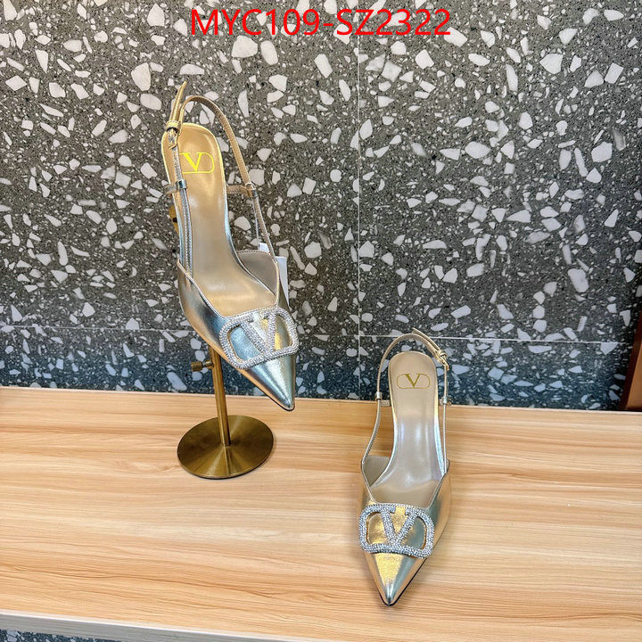 Women Shoes-Valentino replicas ID: SZ2322 $: 109USD