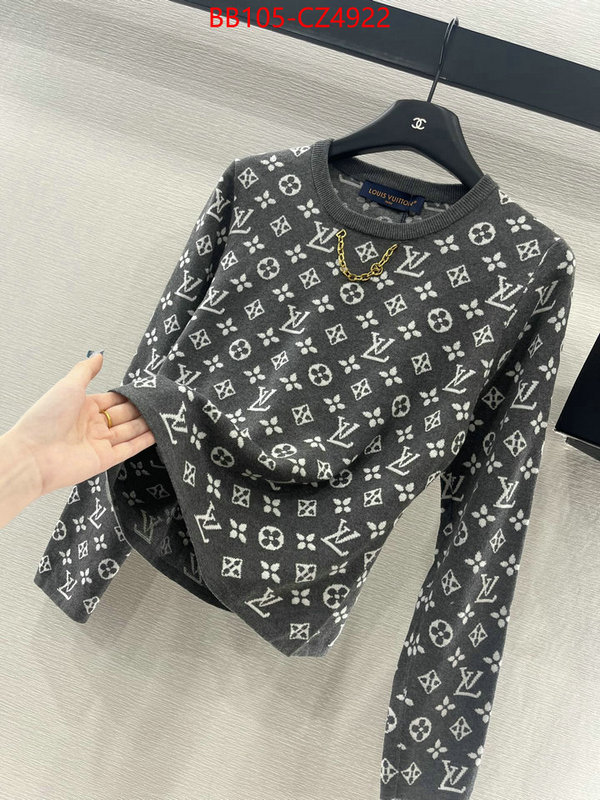 Clothing-LV best fake ID: CZ4922 $: 105USD