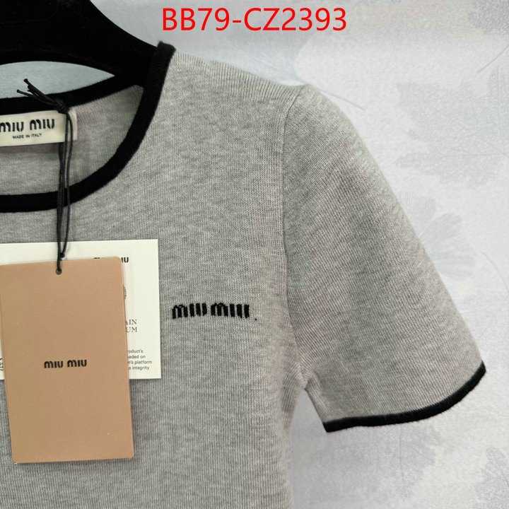 Clothing-MIU MIU is it ok to buy replica ID: CZ2393 $: 79USD