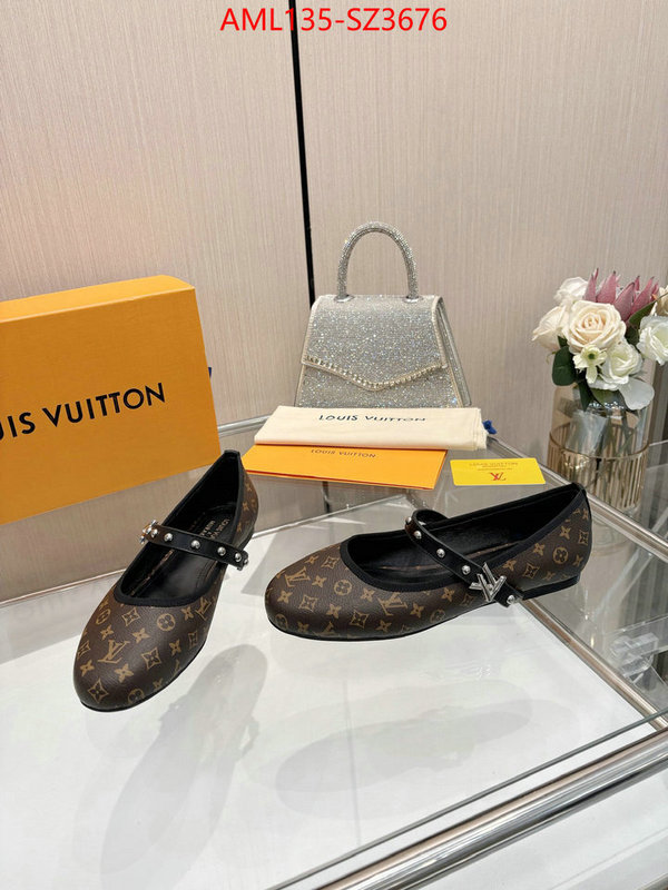 Women Shoes-LV 1:1 replica wholesale ID: SZ3676 $: 135USD