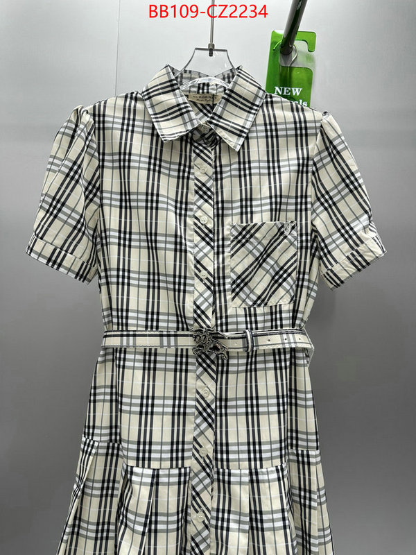 Clothing-Burberry sell online ID: CZ2234 $: 109USD