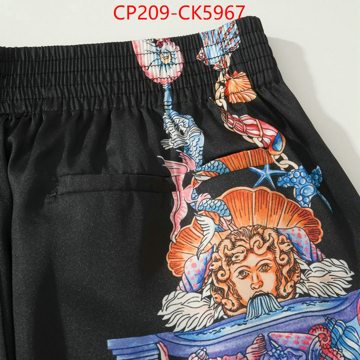Clothing-Versace fashion replica ID: CK5967 $: 209USD