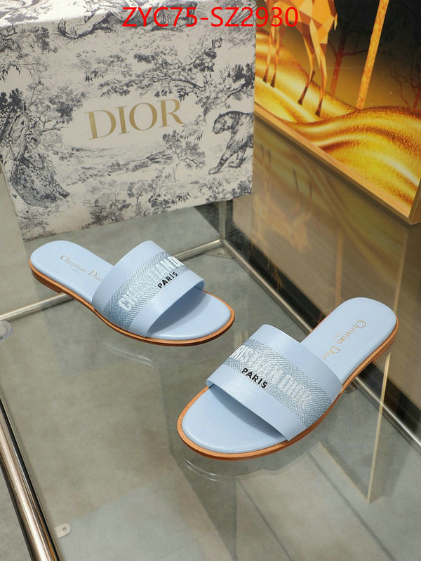 Women Shoes-Dior shop the best high authentic quality replica ID: SZ2930 $: 75USD