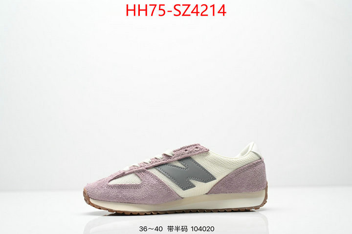 Women Shoes-New Balance where can i buy the best 1:1 original ID: SZ4214 $: 75USD