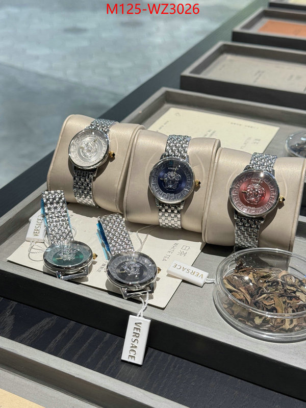 Watch(4A)-Versace knockoff highest quality ID: WZ3026 $: 125USD