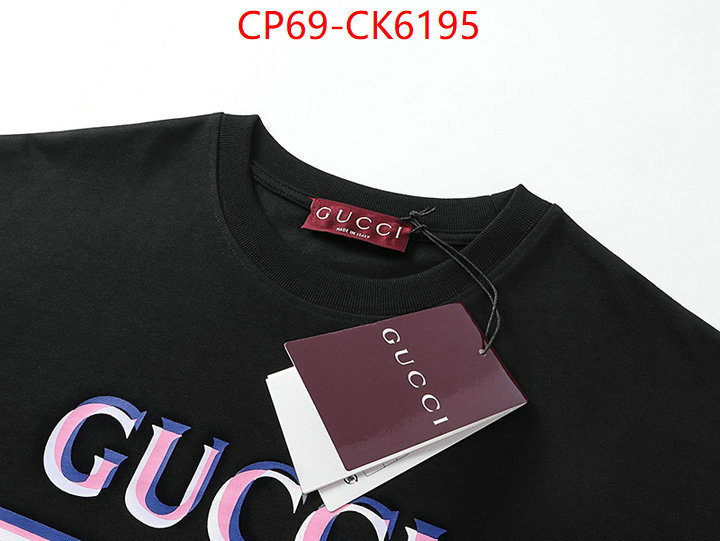 Clothing-Gucci designer fake ID: CK6195 $: 69USD