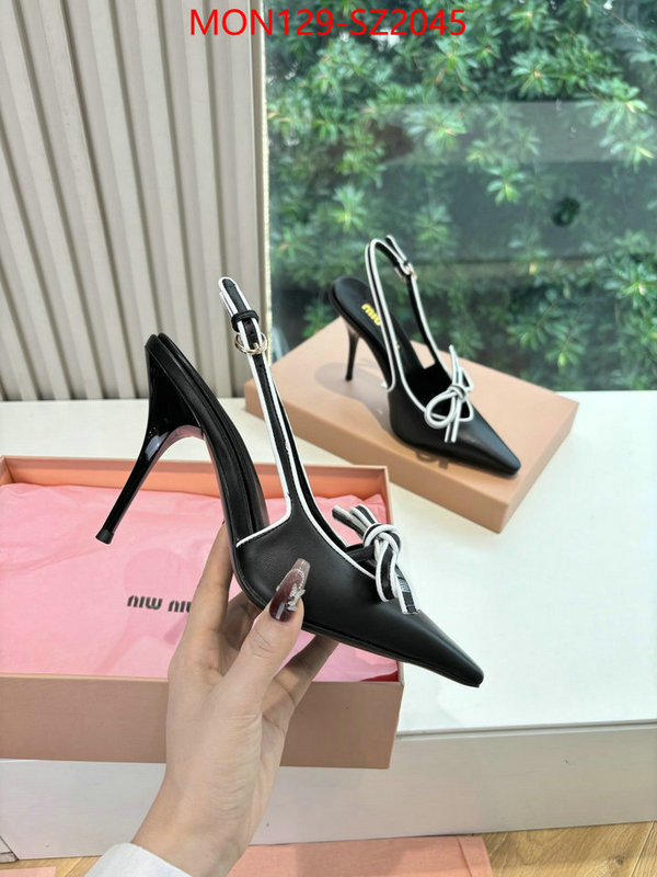 Women Shoes-Miu Miu practical and versatile replica designer ID: SZ2045 $: 129USD