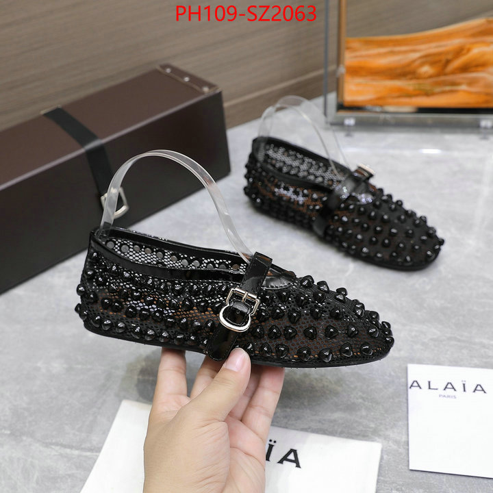 Women Shoes-ALAIA buy high-quality fake ID: SZ2063 $: 109USD