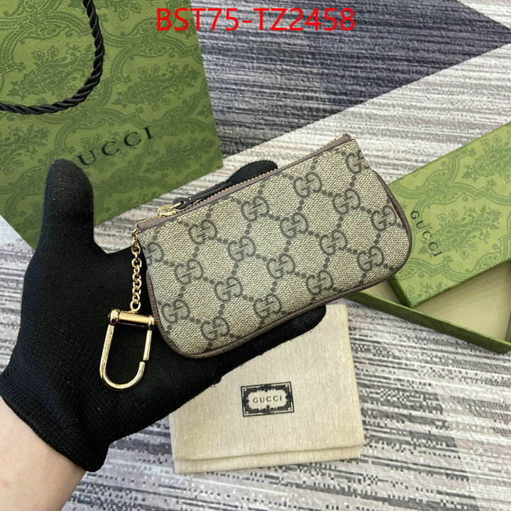 Gucci Bags(TOP)-Wallet- 7 star collection ID: TZ2458 $: 75USD,