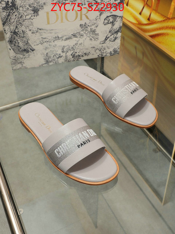 Women Shoes-Dior shop the best high authentic quality replica ID: SZ2930 $: 75USD