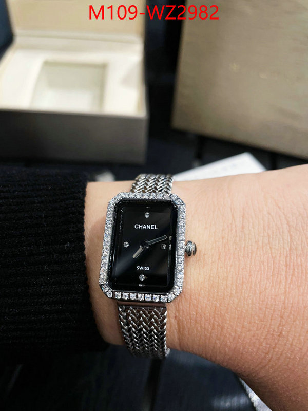 Watch(4A)-Chanel designer replica ID: WZ2982 $: 109USD