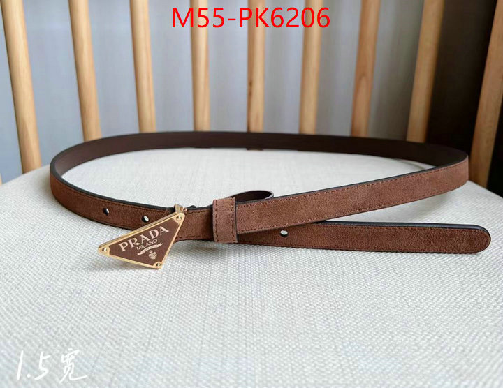 Belts-Prada luxury cheap replica ID: PK6206 $: 55USD