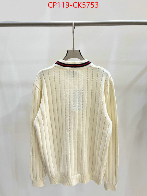 Clothing-Gucci shop cheap high quality 1:1 replica ID: CK5753 $: 119USD