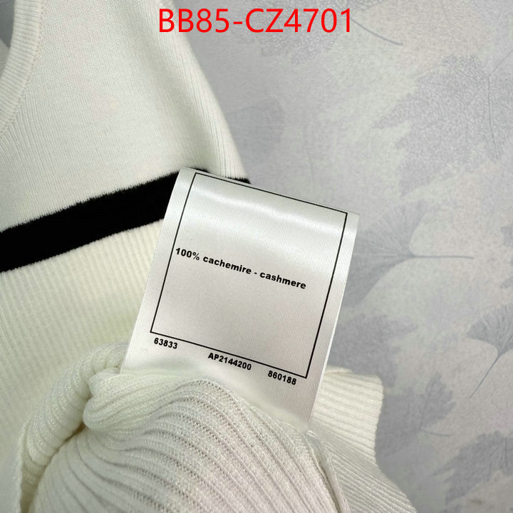 Clothing-Chanel we provide top cheap aaaaa ID: CZ4701 $: 85USD