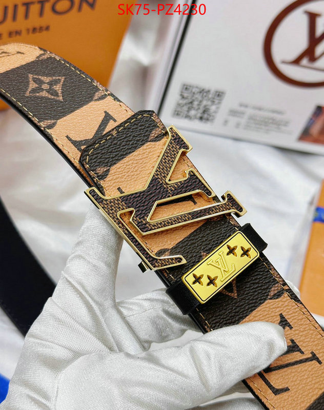 Belts-LV knockoff ID: PZ4230 $: 75USD