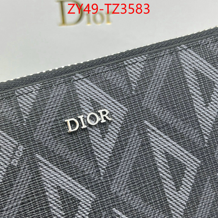 Dior Bags(4A)-Wallet- fake cheap best online ID: TZ3583 $: 49USD,
