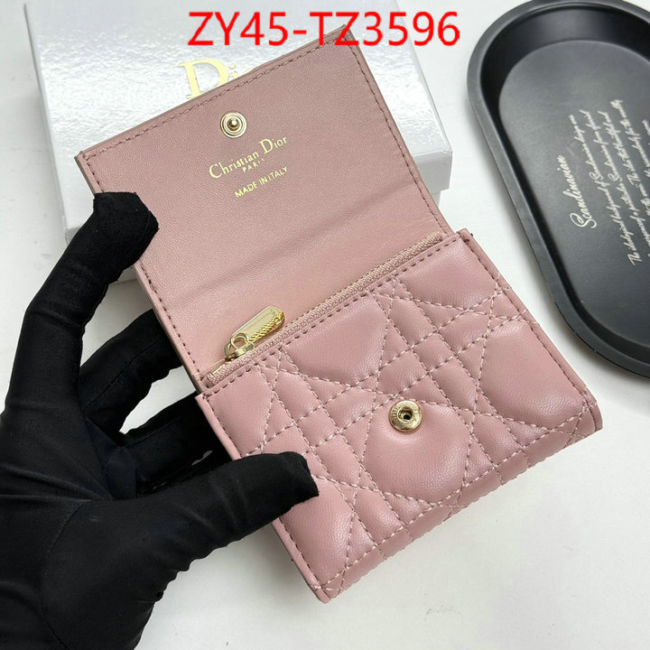 Dior Bags(4A)-Wallet- what are the best replica ID: TZ3596 $: 45USD,