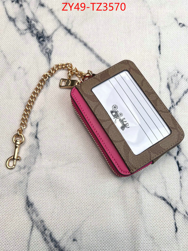 Coach Bags(4A)-Wallet perfect ID: TZ3570 $: 49USD,
