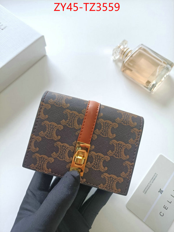 CELINE Bags(4A)-Wallet wholesale ID: TZ3559 $: 45USD,