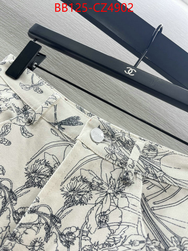 Clothing-Gucci replica us ID: CZ4902 $: 125USD