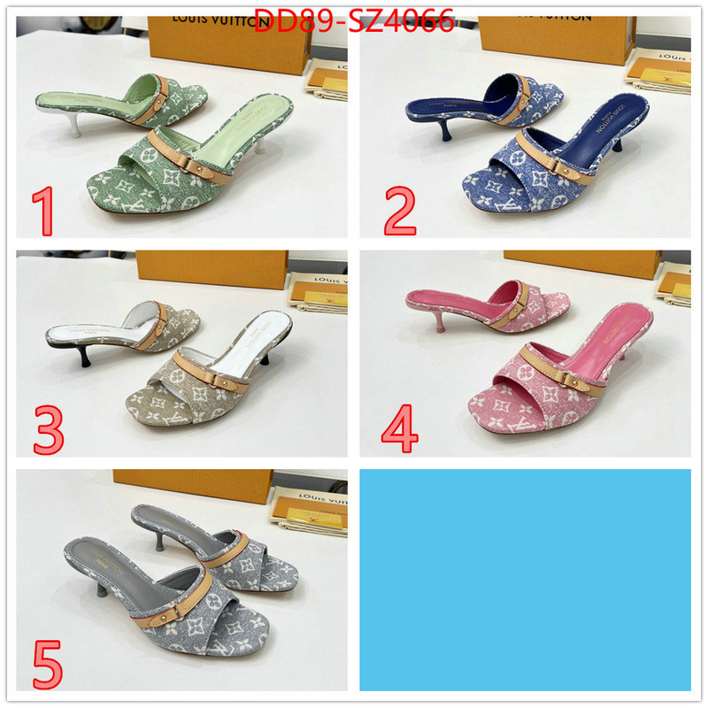Women Shoes-LV luxury fashion replica designers ID: SZ4066 $: 89USD