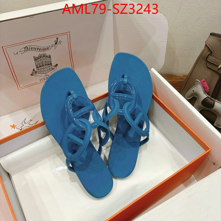 Women Shoes-Hermes designer 1:1 replica ID: SZ3243 $: 79USD