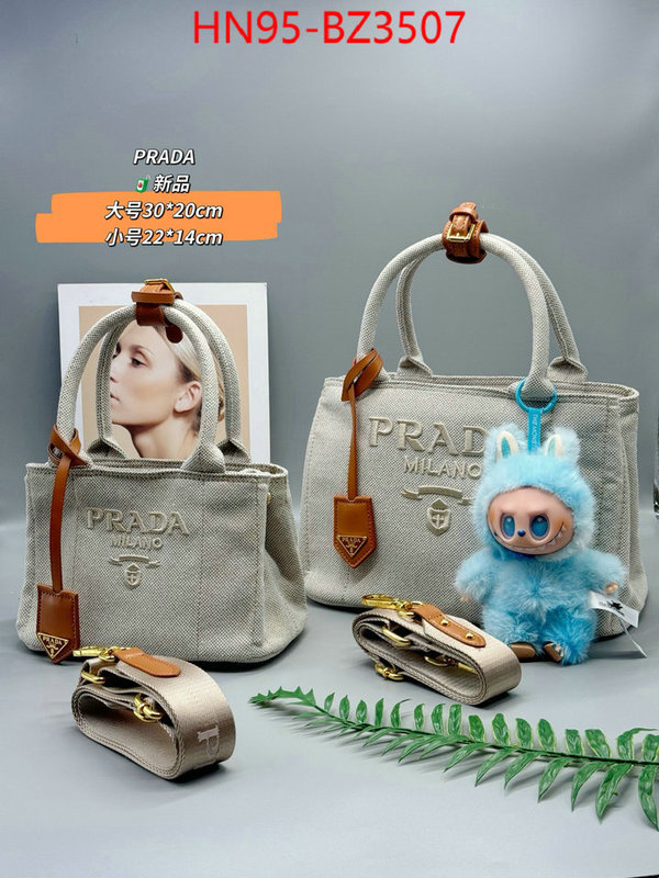 Prada Bags(4A)-Handbag- what ID: BZ3507