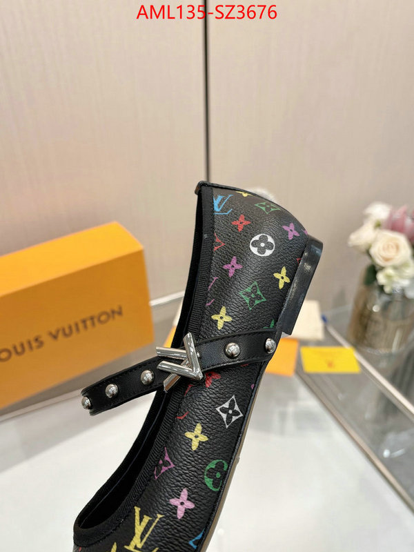 Women Shoes-LV 1:1 replica wholesale ID: SZ3676 $: 135USD