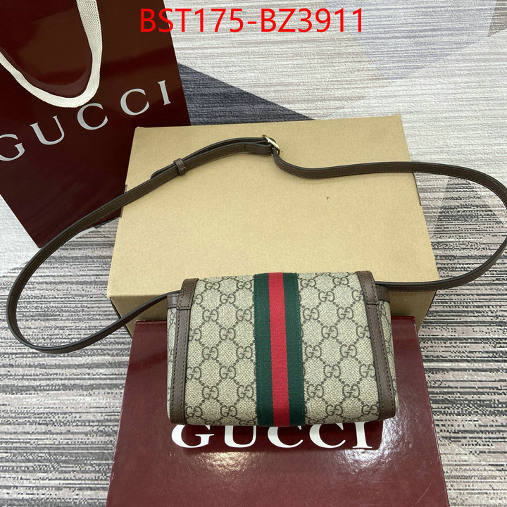 Gucci Bags(TOP)-Crossbody- replcia cheap from china ID: BZ3911 $: 175USD,