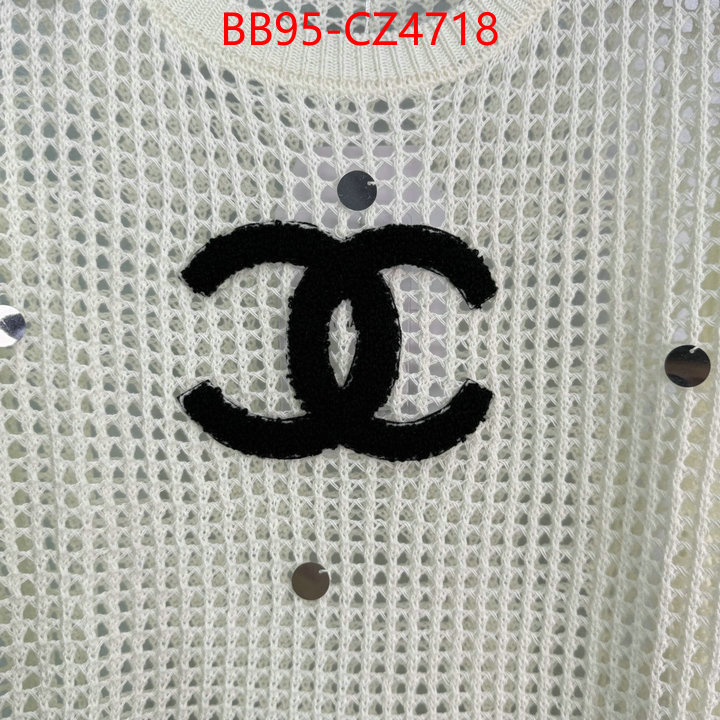 Clothing-Chanel 1:1 ID: CZ4718 $: 95USD