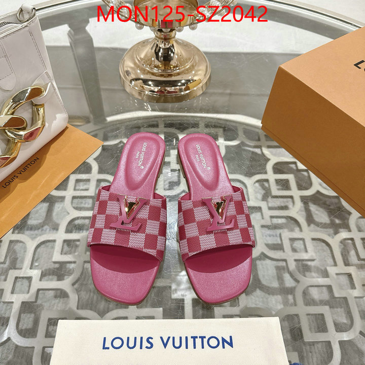 Women Shoes-LV high quality replica designer ID: SZ2042 $: 125USD