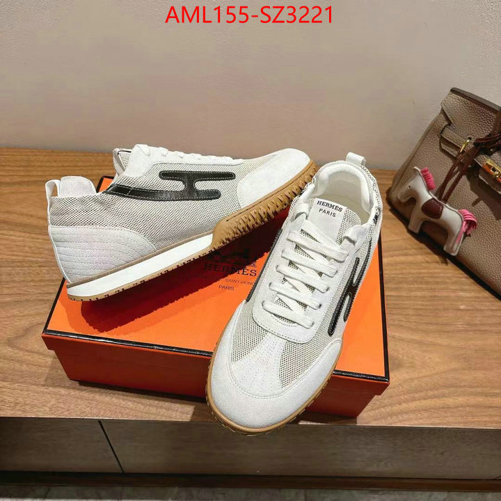 Men Shoes-Hermes fashion designer ID: SZ3221 $: 155USD