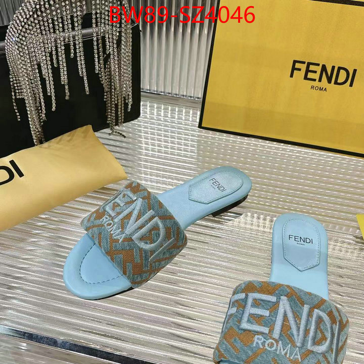 Women Shoes-Fendi replica wholesale ID: SZ4046 $: 89USD