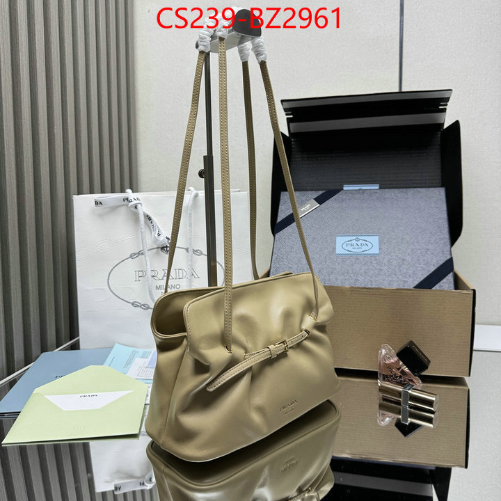 Prada Bags(TOP)-Crossbody- 7 star ID: BZ2961 $: 239USD,
