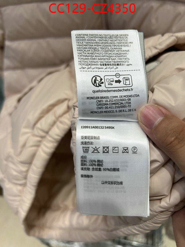 Down jacket Women-Moncler replica aaaaa+ designer ID: CZ4350 $: 129USD