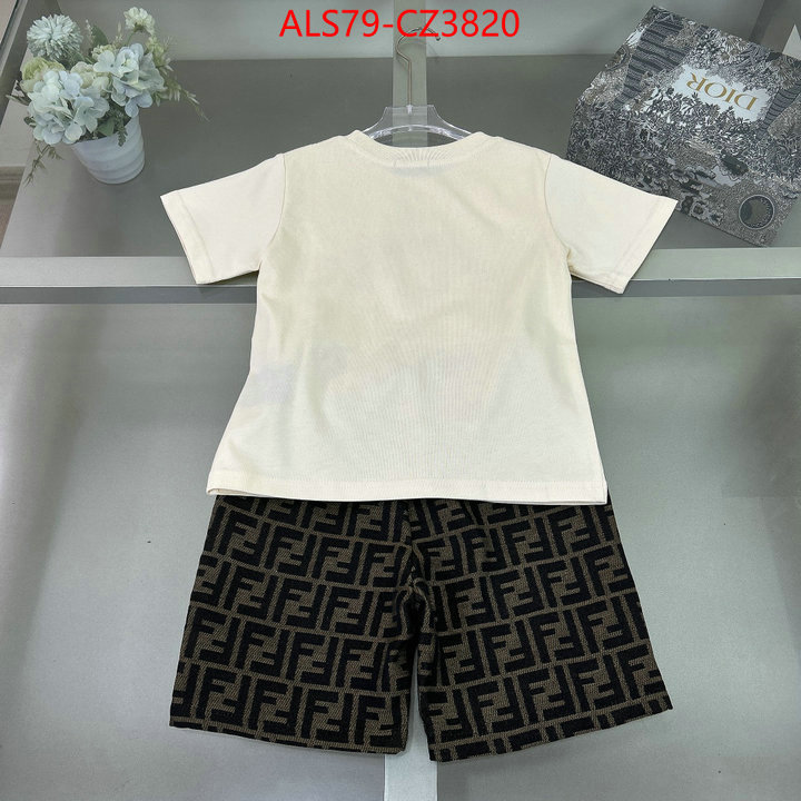 Kids clothing-Fendi highest quality replica ID: CZ3820 $: 79USD