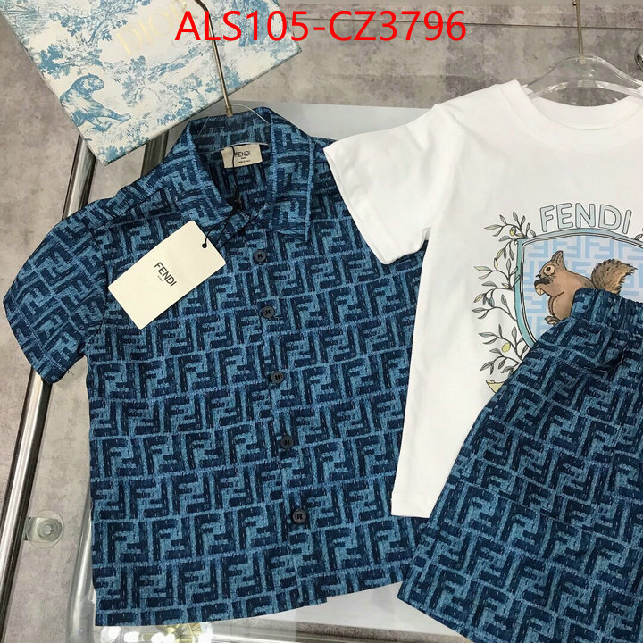Kids clothing-Fendi sale outlet online ID: CZ3796 $: 105USD
